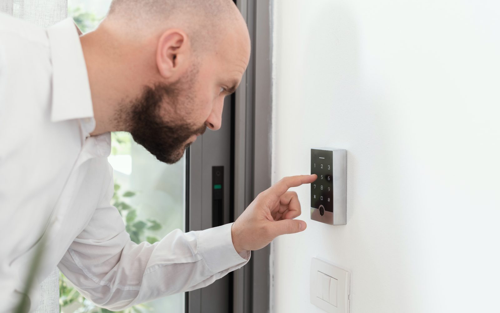 Configuring a home security system